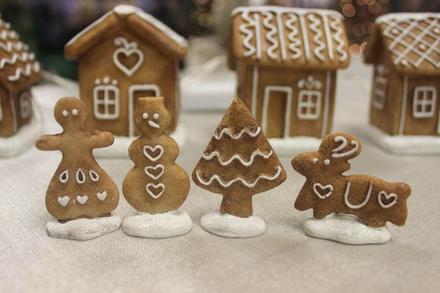 Mini pidi perníkové ozdoby ( sada 4 ks ), 