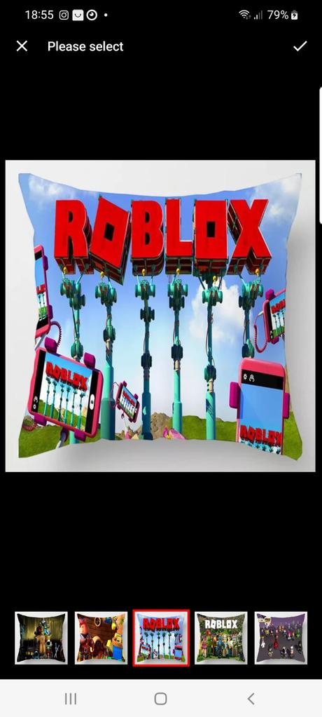 Obliečka na vankúš roblox, šírka (cm): 45,dĺžka (cm): 40
