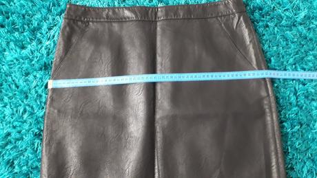 Sukňa kožena, dorothy perkins,xxl