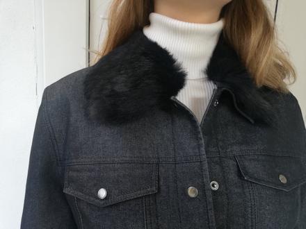 Kabátik z rifloviny, veľ. m, 40