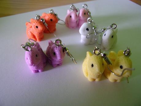 Veľkonočné náušničky,