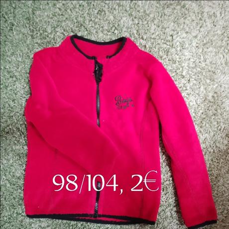 Fleesova mikina, lupilu,98