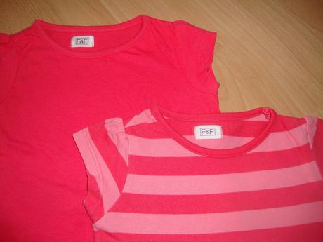 Tričká 2ks, f&f,92
