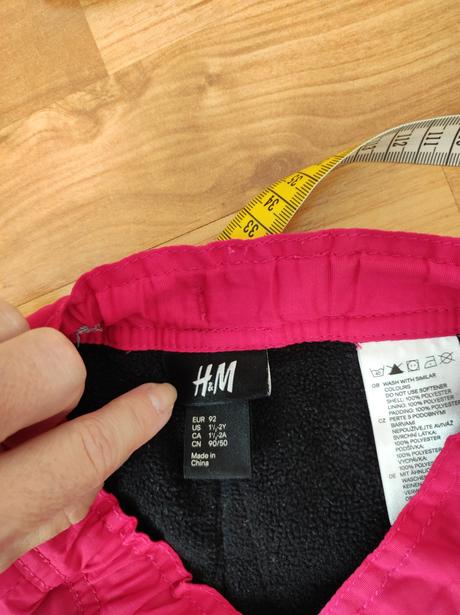 Výbava pre dievčatko do snehu, c&a,92