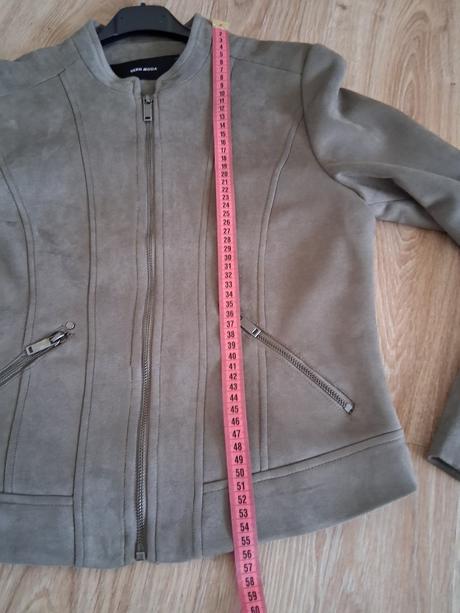 Semišová bunda, vero moda,s