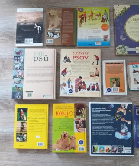 Knihy atlasy, encyklopédie, psy, mačky, morča,