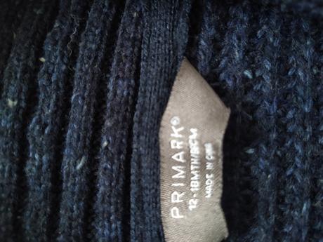 Svetrík- teplý, primark,86