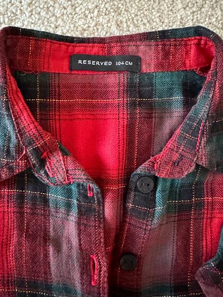 Dievčenská košeľa zn. reserved, veľ. 104, reserved,104