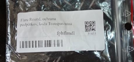 Chránič podpätkov na tanečné topanky, 37