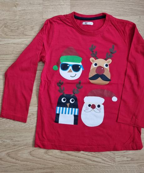 Vianočné tričko s dlhým rukávom, pepco,122