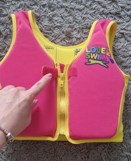 Nová detská vesta na kúpanie, 