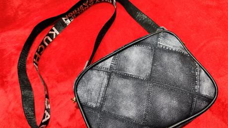 Crossbody šedá kabelka, 