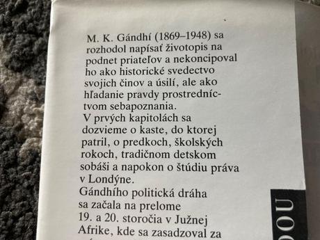 Gándhí môj experiment s pravdou (1989), 