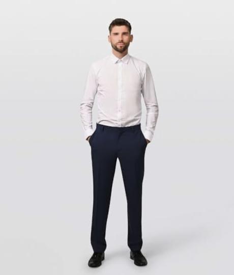 Hirschrhal elegantné nohavice, 56