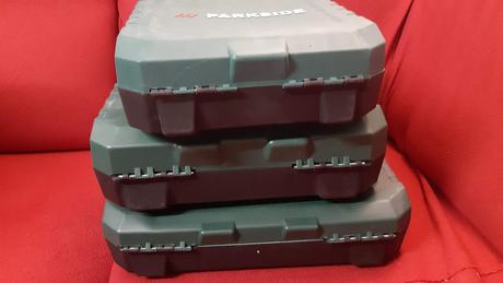 Predám parkside kufriky z naradia., 