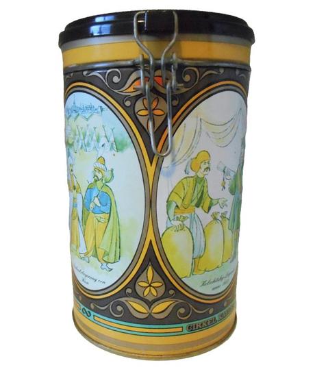 Vintage plechová dóza,