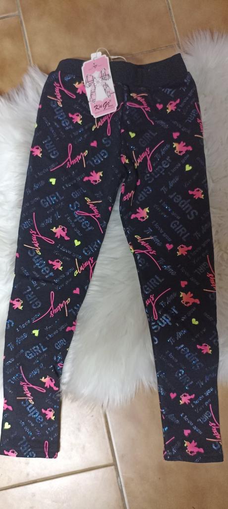 Detské zateplené leginky, 80 - 176