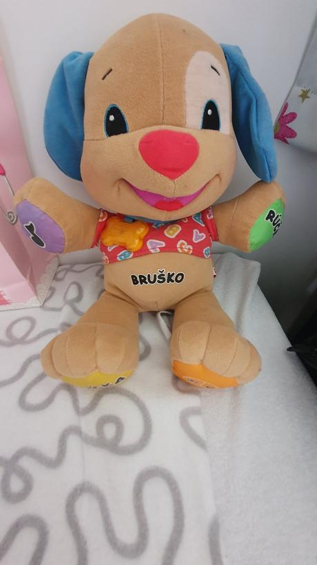 Hrací psík fischer price,