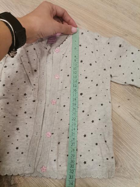 Dievčenský sivy svetrík na gombíky, dopodopo,74
