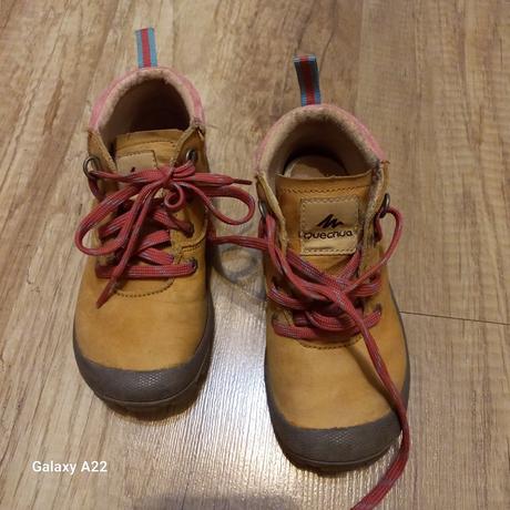Dievčenská turistická obuv quechua, veľ. 26, quechua,26