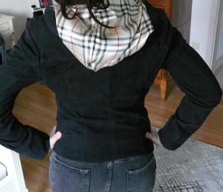 Prechodny kabát-brúsená koža 1x obl., xs