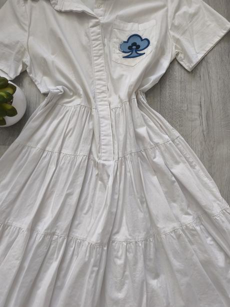 Dámske biele šaty, m