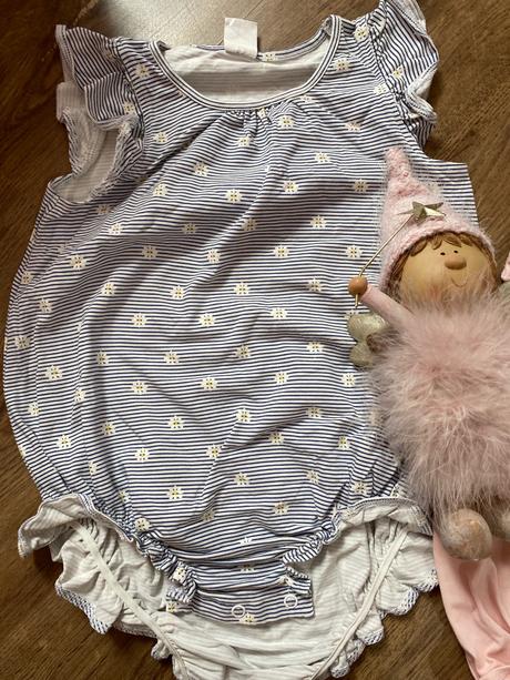 Opalovačky , body s volanikom, h&m,104