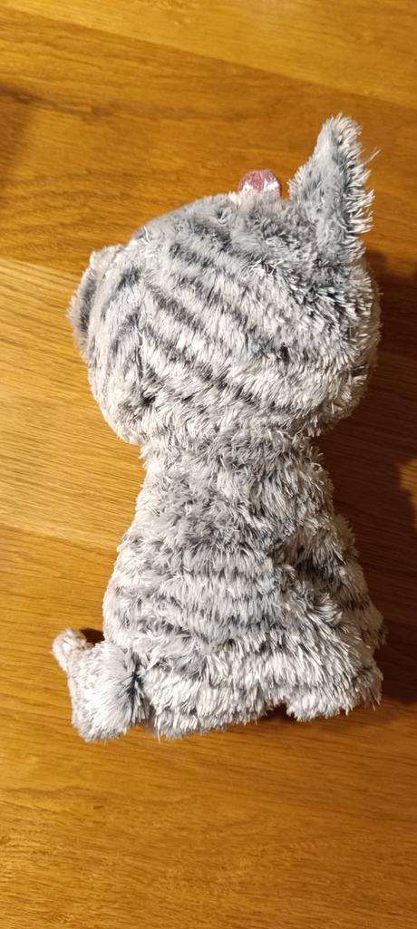 Ty beanie sivá mačka, 