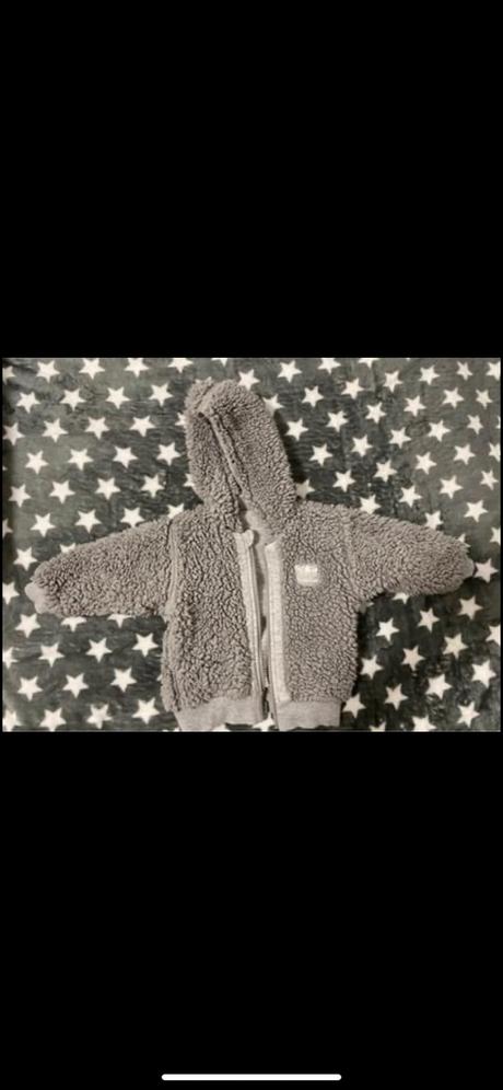 Krasna obojstranna bundicka adidas, adidas,80