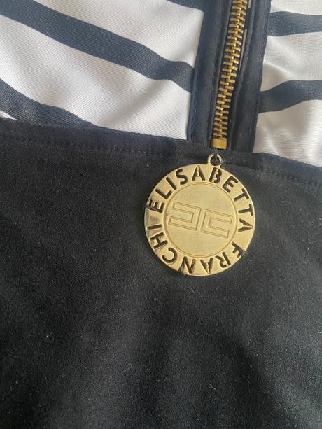 Elisabetta franchi luxusné  šaty s/m, m