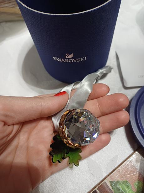 Swarovski ozdoba žaluď, swarovski