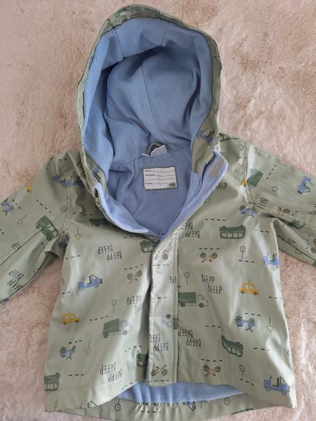 Chlapcenska bunda do dažďa, ergee,86