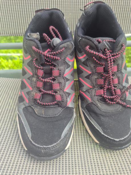 Softshellové nepremokavé turistické topanky, lotto,34