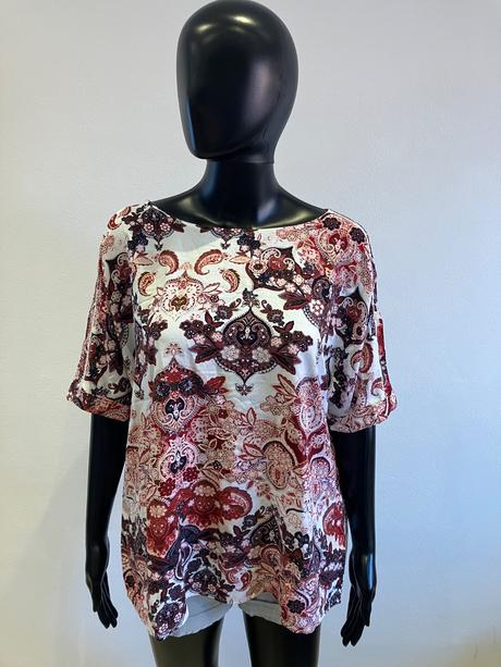 Dámska vzorovaná blúzka s.oliver (46), s.oliver,xxxl