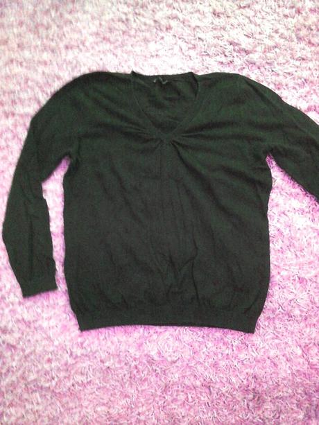 Cierny pulover damsky, m