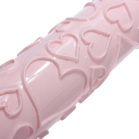 Vzorkový valček "srdiečka", 