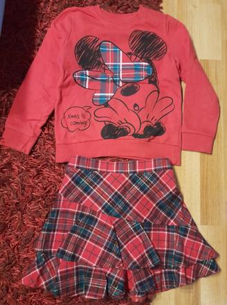 Súprava mikina a sukňa, 122