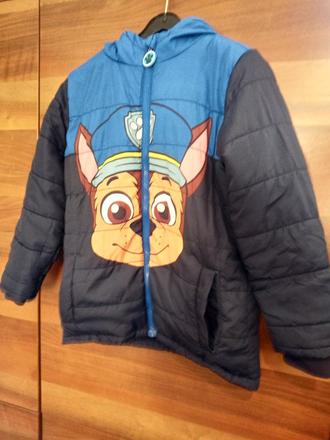 Zimná bunda paw patrol veľkosť 122, 122