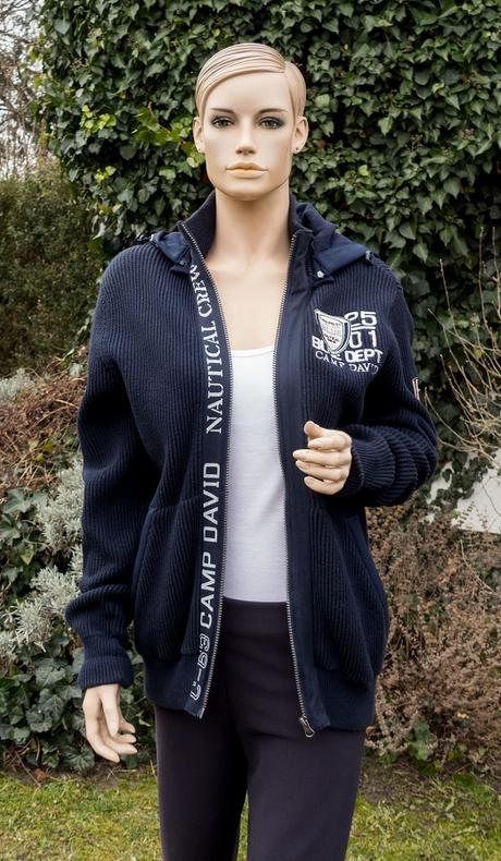 Camp david pletená mikina, s