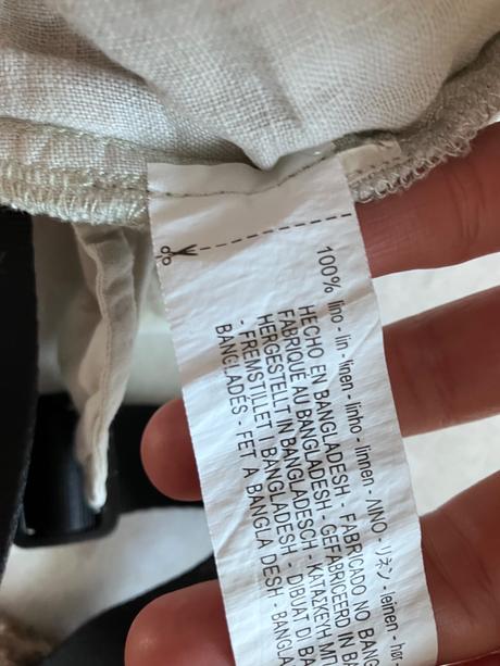 Ľanové kraťasy, zara,98