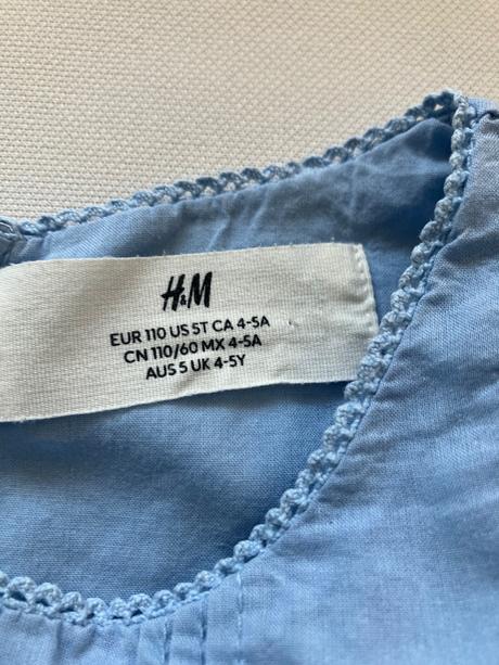Letné šaty, h&m,110