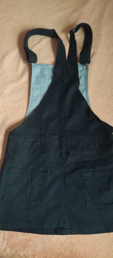 Mini sukňa na traky, h&m,s