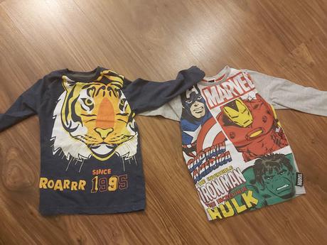 Tričká 2 kusy, f&f,110