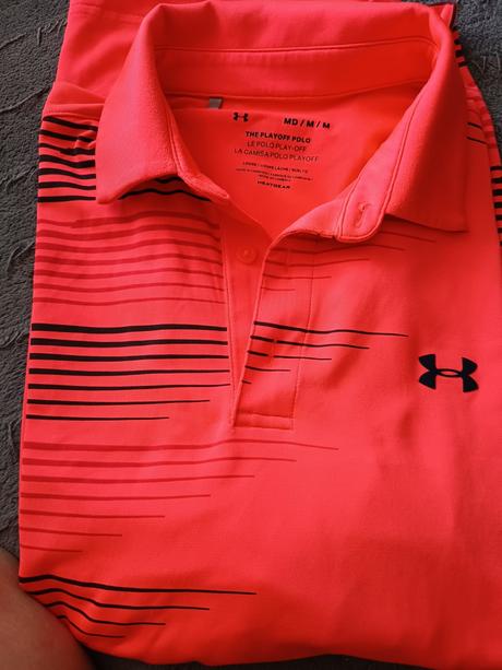 Polokošela -neonovo ružová, under armour,m