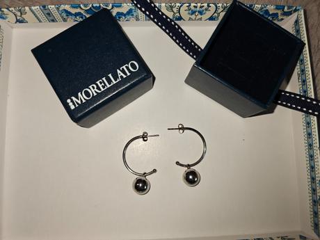 Morellatto náušnice z chirurgickej ocele, morellato