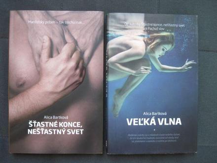2x kniha od alica bartková,
