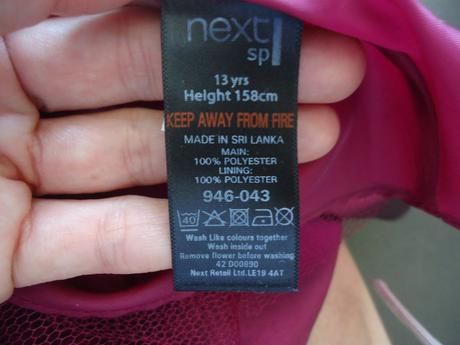 Slávnostné taftové šaty next vel.13r., next,158