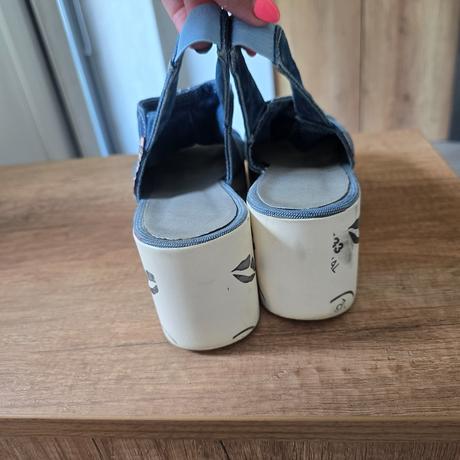 Riflove sandalky, 39