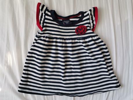 Šaty pásikove veľ. 74/80/86, 74