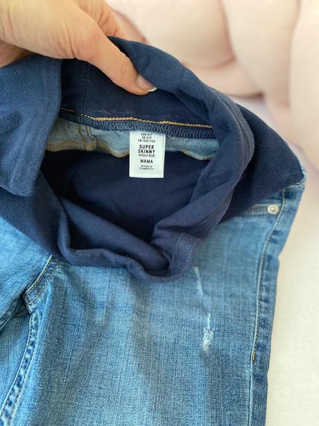 H&m tehotenske skinny petit do 160cm, h&m,s